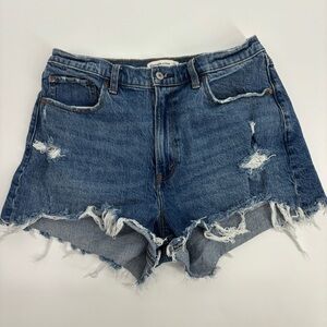 Abercrombie & Fitch The Mom Shorts High Rise Curve Love